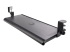 StarTech.com Under-Desk Keyboard Tray, Clamp-on Keyboard Holder, Supports up to 12kg (26.5lb), Sliding Keyboard and Mouse Drawer with C-Clamps, Height Adjustable Keyboard Tray - Høyre vinkel