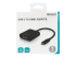 DELTACO USBC-HDMI8 - Ekstern videoadapter - Fremsiden