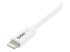 StarTech.com 2m (6ft) Long White Apple 8-pin Lightning Connector to USB Cable for iPhone / iPod / iPad - Nærbilde