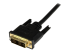 StarTech.com 1m (3.3 ft) Mini HDMI to DVI Cable, DVI-D to HDMI Cable (1920x1200p), 19 Pin HDMI Mini (C) Male to DVI-D Male, Digital Monitor Cable Adapter M/M, Single Link, Black - Nærbilde