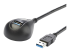StarTech.com 5ft SuperSpeed USB 3.0 Extension Cable for Desktop - Høyre vinkel