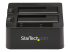 StarTech.com Dual-Bay USB 3.1 to SATA Hard Drive Docking Station, USB 3.1 (10 Gbps) Hard Drive Dock, External 2.53.5 SATA IIIIII, SSDHDD Docking Station, Hot-Swap Hard Drive Bay - Fremsiden