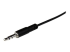StarTech.com 1m Slim 3.5mm Stereo Extension Audio Cable - Høyre vinkel