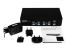 StarTech.com 4 Port High Resolution USB DVI Dual Link KVM Switch with Audio and USB 2.0 Hub (SV431DVIUAHR) - Fremsiden